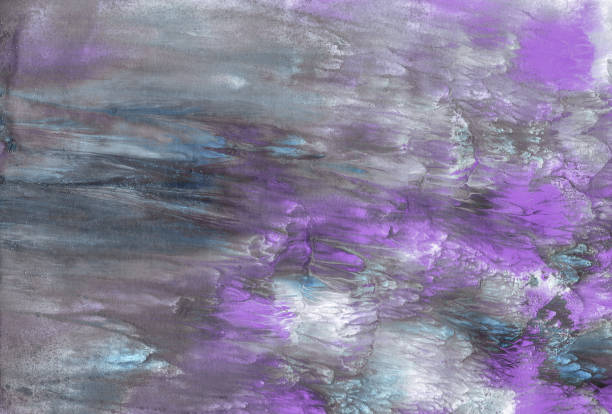 istock abstract textural background with gray, violet and blue paint lines with white divorces 1159091837