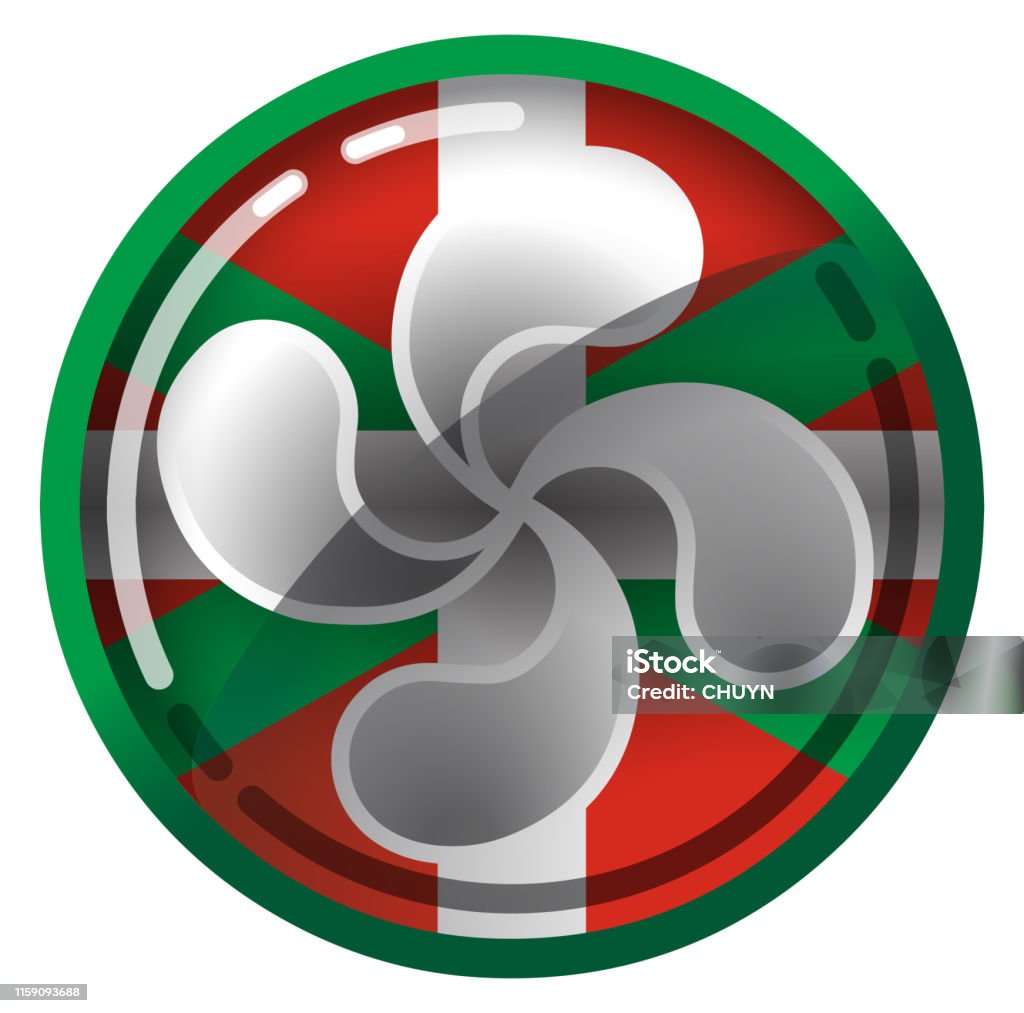 Basque Icon Eusko Lauburu Stock Illustration - Download Image Now - French Basque ...