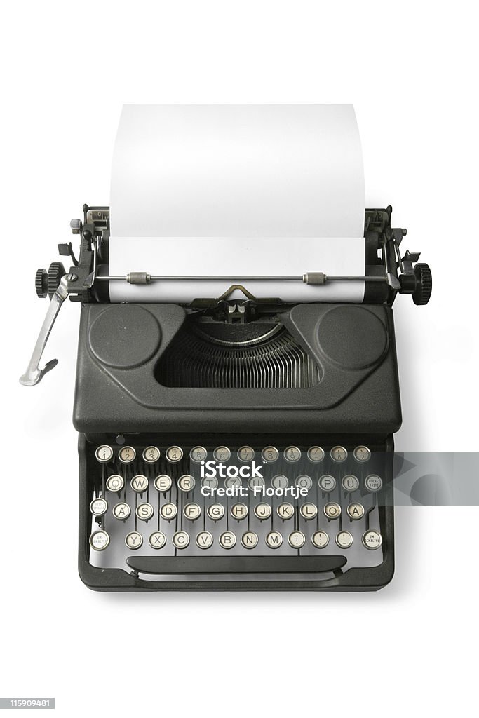 Biuro: Maszyna do pisania - Zbiór zdjęć royalty-free (Maszyna do pisania)