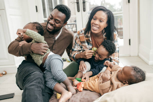 istock Happiness of real parenting 1159099070