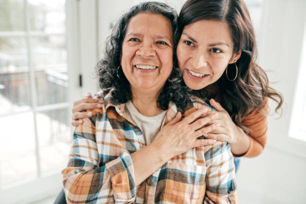 istock Mother and daughter at home 1159099807