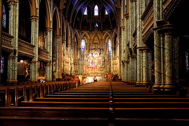 istock Roman Catholic Church interior 115910050