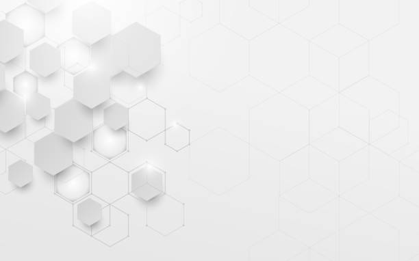 istock Abstract white and grey geometric technology digital hi tech concept and Futuristic design background 1159105392