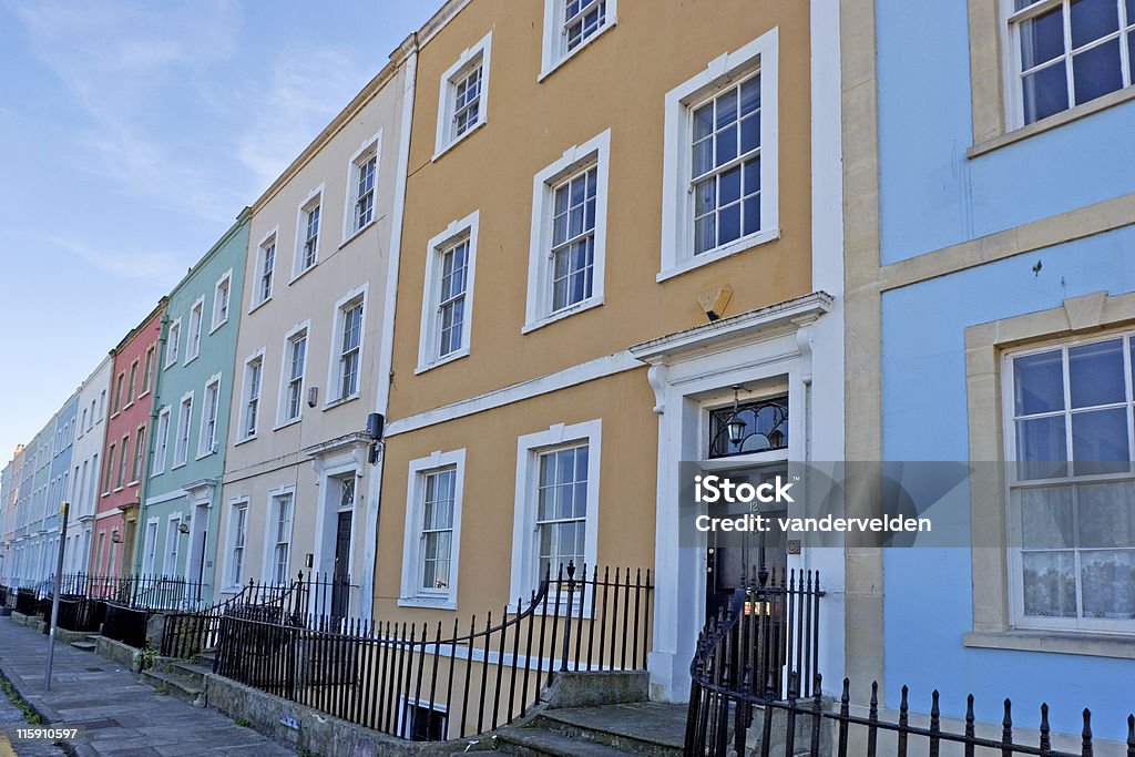 Casas de Pastel - Foto de stock de Bristol - Inglaterra libre de derechos