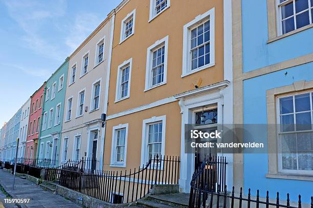 Casas De Pastel Foto de stock y más banco de imágenes de Bristol - Inglaterra - Bristol - Inglaterra, Condado de Bristol - Suroeste de Inglaterra, Casa