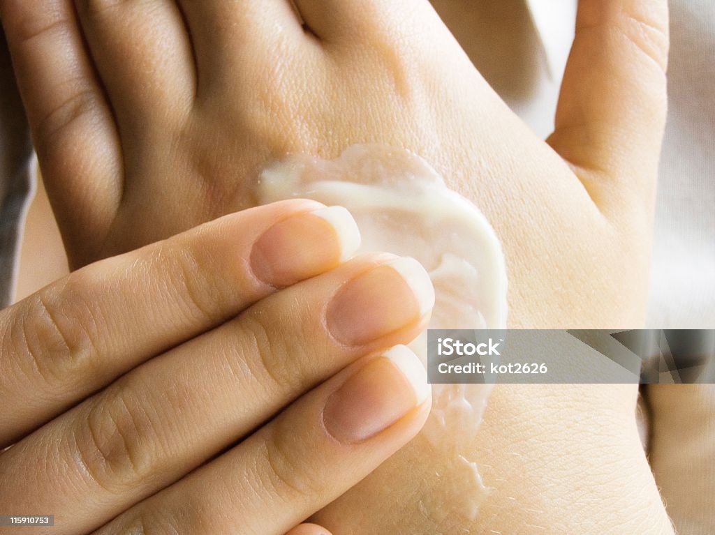 cosmetology cream Adult Stock Photo