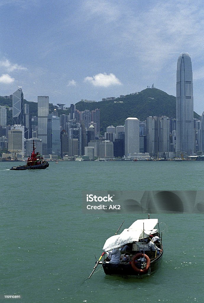 Barcos de Hong Kong - Royalty-free Ao Ar Livre Foto de stock