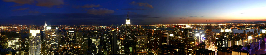 NYC at twilight