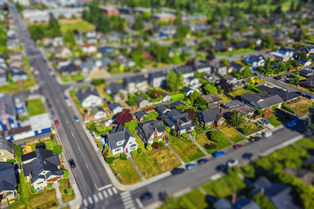 istock Tiny Suburban Neighborhood 1159116277