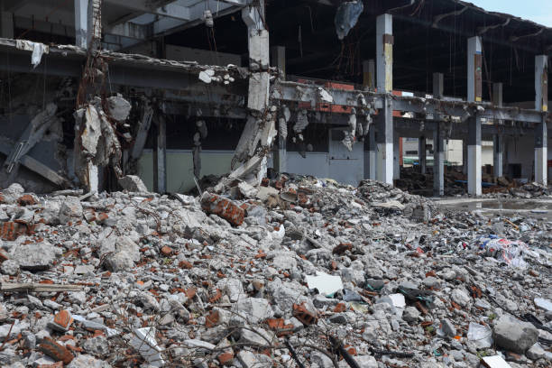 istock demolished house in China 1159116354