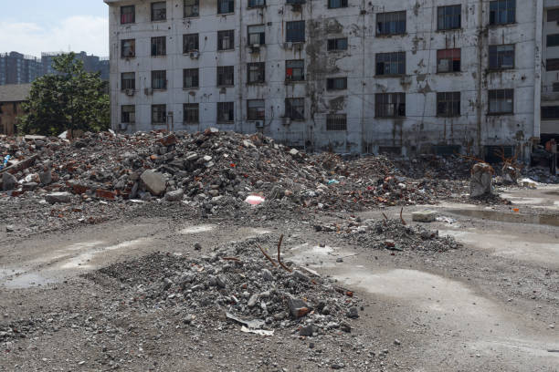 istock demolished house in China 1159116493