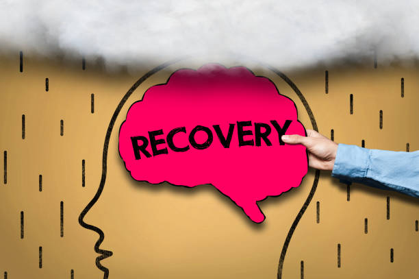 istock RECOVERY / Yellow background concept (Click for more) 1159120083