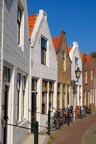 istock Row of old houses 115912115