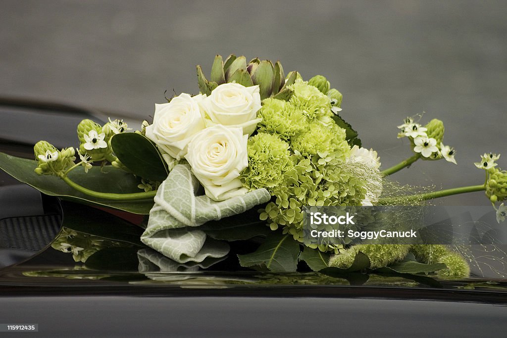 Hochzeitsblumen - Lizenzfrei Auto Stock-Foto