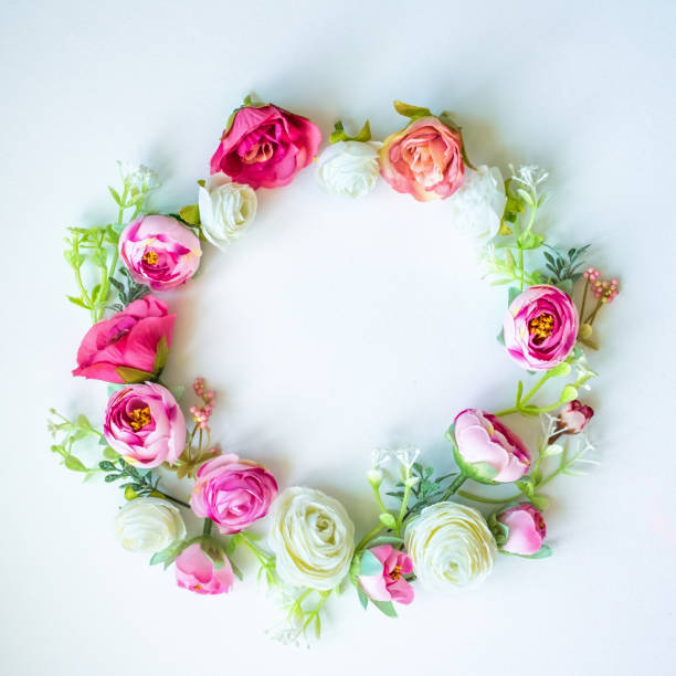 istock Abstract composition of spring flowers.. 1159124617