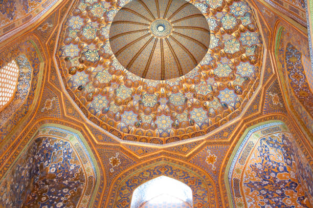 istock Beautiful Islamic patterns of Uzbekistan 1159131061