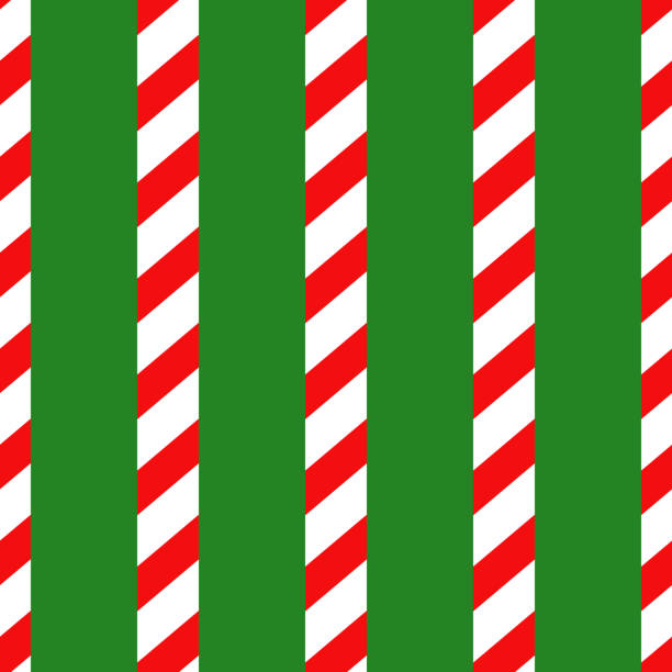 Seamless vector candy cane pattern. Simple design for christmas wrapping, wallpaper, fabric, textile. Seamless vector candy cane pattern. Simple design for christmas wrapping, wallpaper, fabric, textile. candy cane striped stock illustrations