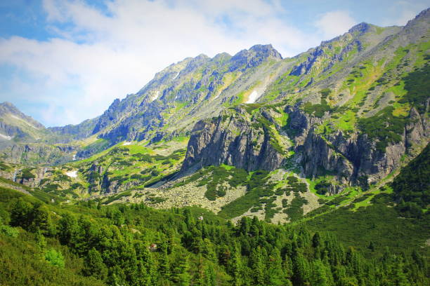istock Rocky mountains view in High Tatras, Slovakia 1159132473