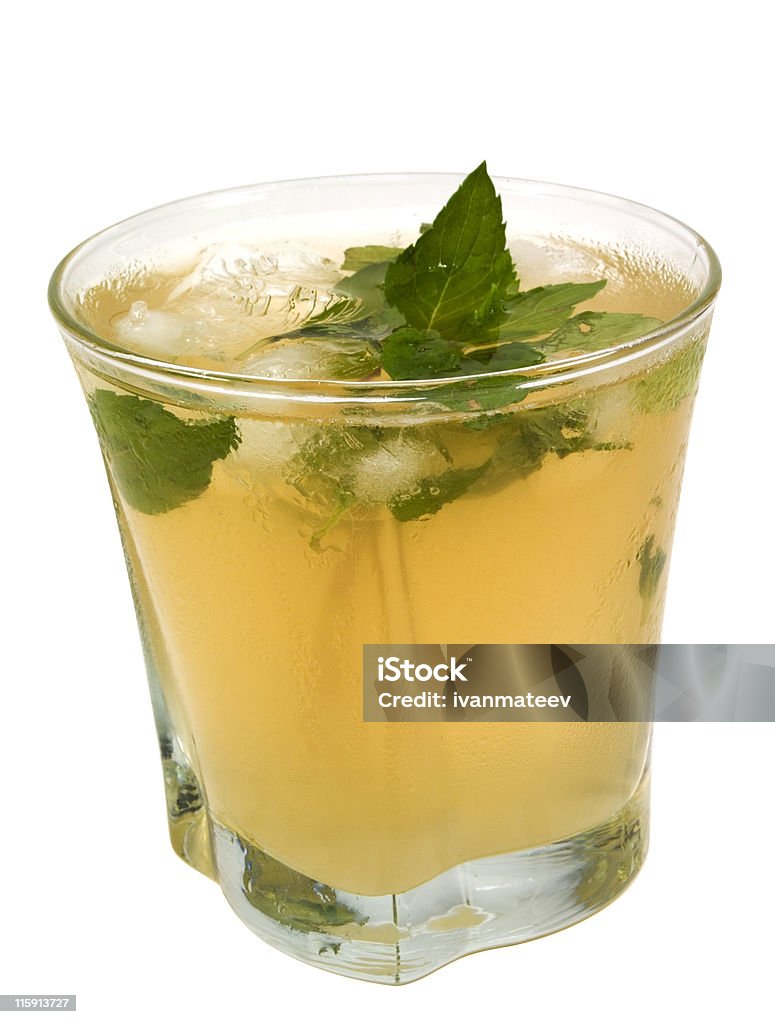 Cocktails Collection - Mint Julep That wealthy man's cocktail is made of: Alcohol - Drink Stock Photo