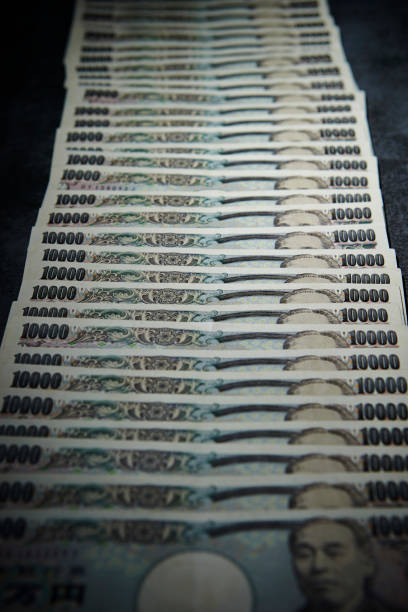 istock Japanese yen banknotes 1159143496