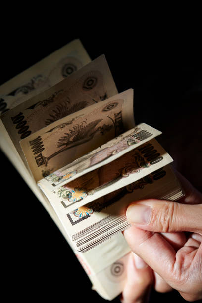 istock Japanese yen banknotes 1159143755
