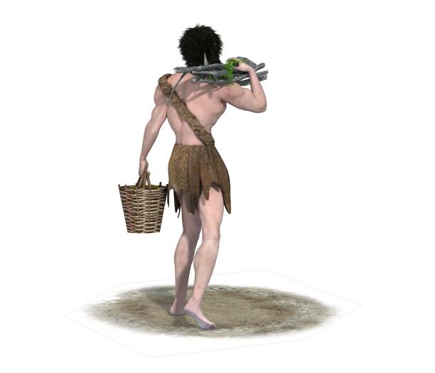istock 3d render, character of a medieval man, illustration 1159145129