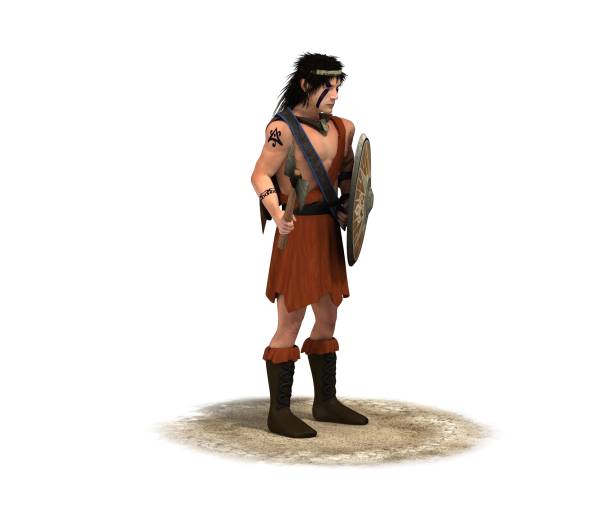 istock 3d render, character of a medieval man, illustration 1159145409