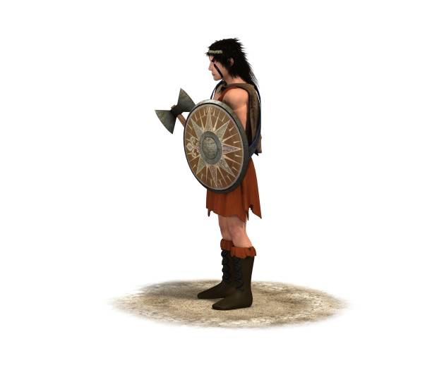 istock 3d render, character of a medieval man, illustration 1159145413