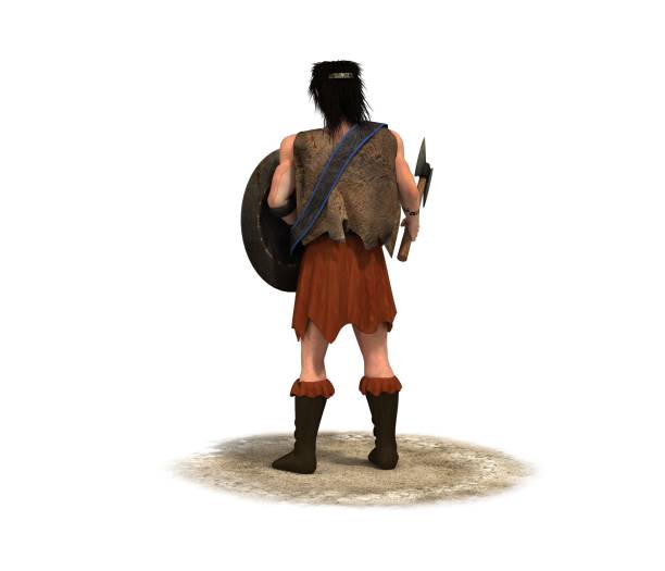 istock 3d render, character of a medieval man, illustration 1159145588