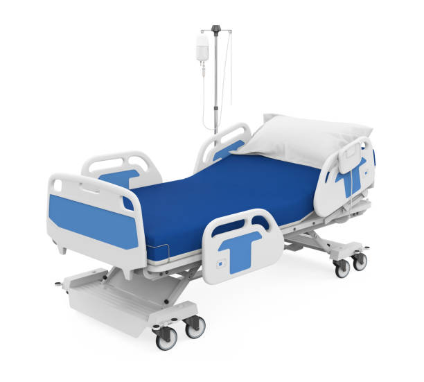 istock Hospital Bed Isolated 1159149693