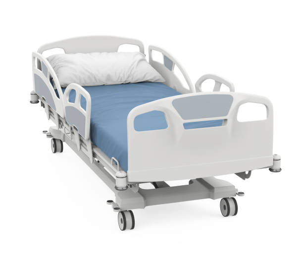 istock Hospital Bed Isolated 1159149991