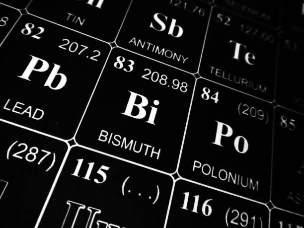istock Bismuth on the periodic table of the elements 1159151184
