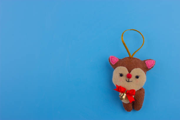 istock Christmas lovely brown deer 1159157141