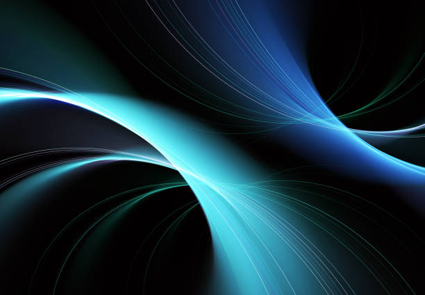 istock Abstract color dynamic background with lighting effect. Fractal spiral. Fractal art 1159161844