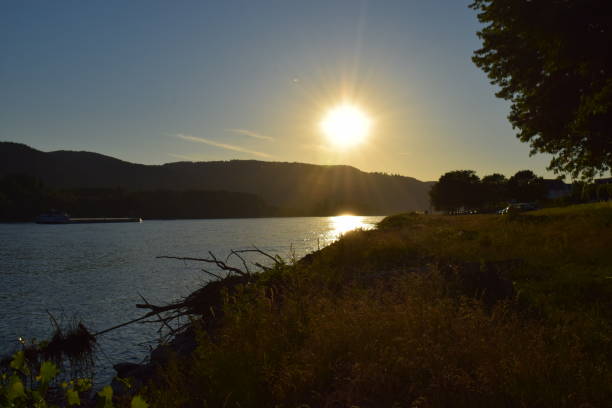 istock sunset over Rhine valley at mid summer 1159162939
