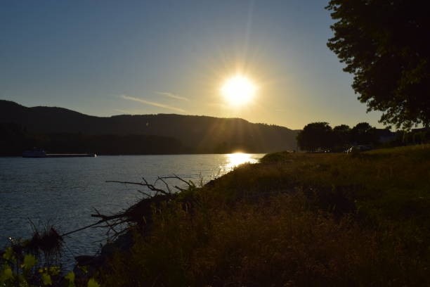 istock sunset over Rhine valley at mid summer 1159163083
