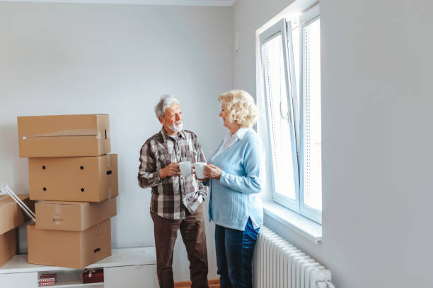 istock Senior Couple at Moving Day 1159164117