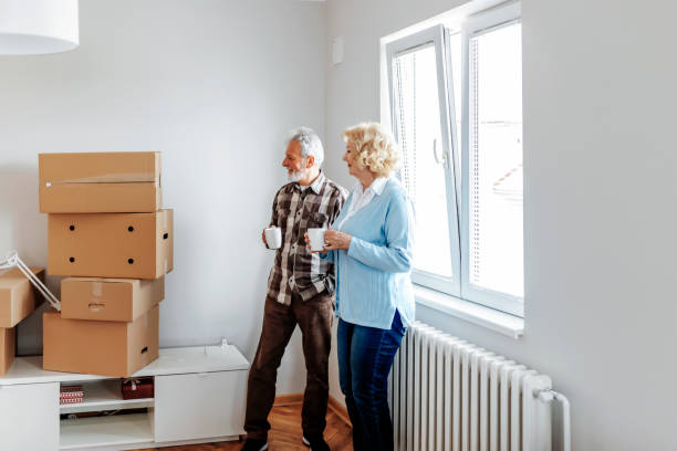 istock Senior Couple at Moving Day 1159164140