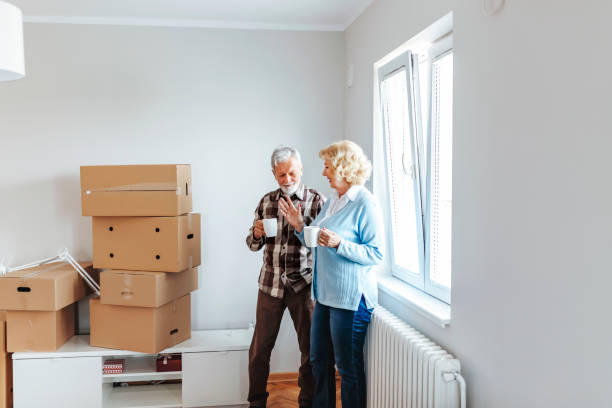 istock Senior Couple at Moving Day 1159164159