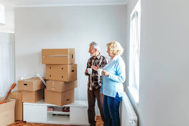 istock Senior Couple at Moving Day 1159164177