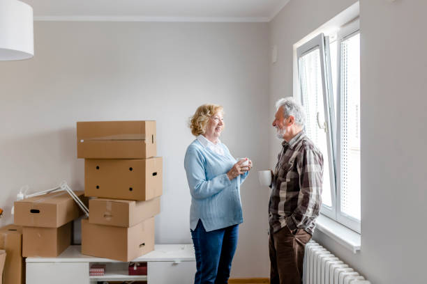 istock Senior Couple at Moving Day 1159164179