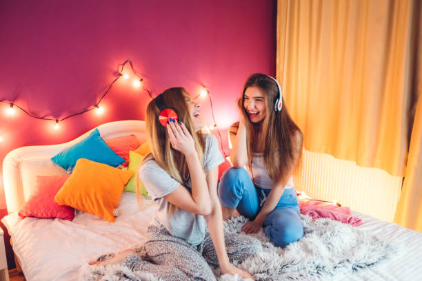 istock Female slumber party 1159164294