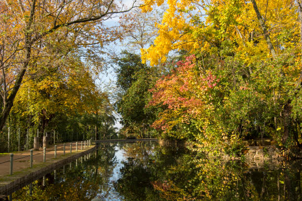 istock Autumn in the beautiful Carmen de los Martires, Granada (Spain) 1159165545