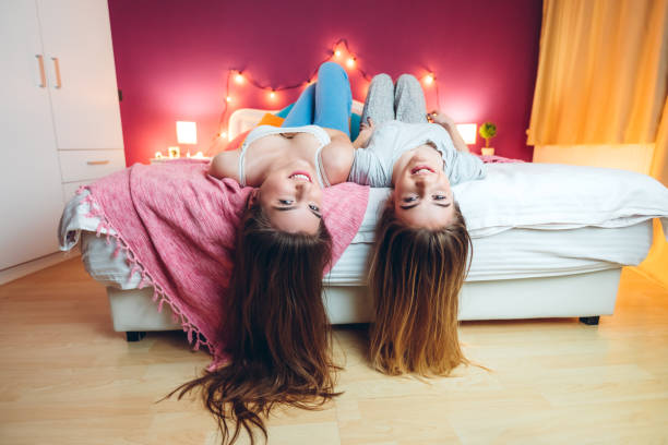 istock Female slumber party 1159165617