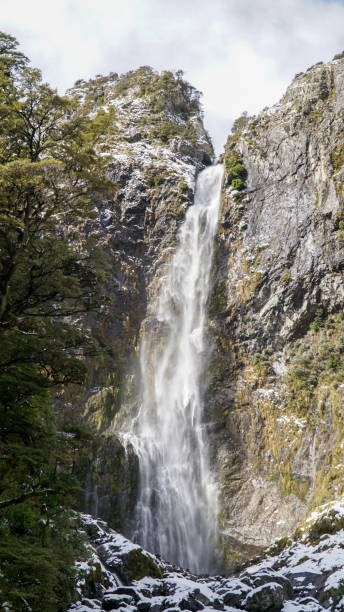 istock Devils Punchbowl Waterfall in Arthur’s Pass National Park, New Zealand. 1159166809