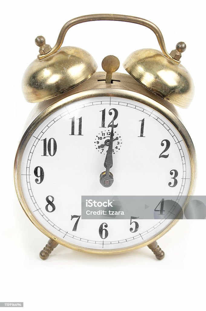 Orologio sveglia - Foto stock royalty-free di Antico - Vecchio stile