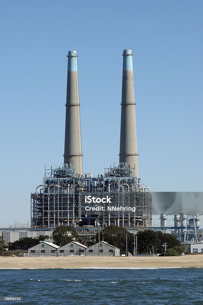 Мох Приземление электростанция, Калифорния - Стоковые фото Moss Landing роялти-фри