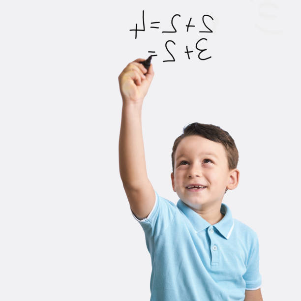 istock Genius child behind the glass 1159167411
