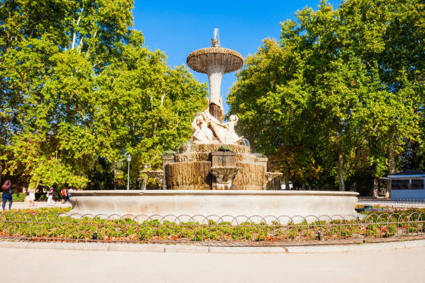 istock The Buen Retiro Park in Madrid, Spain 1159169541