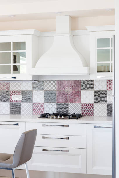 istock Modern brand new luxury kitchen 1159170555